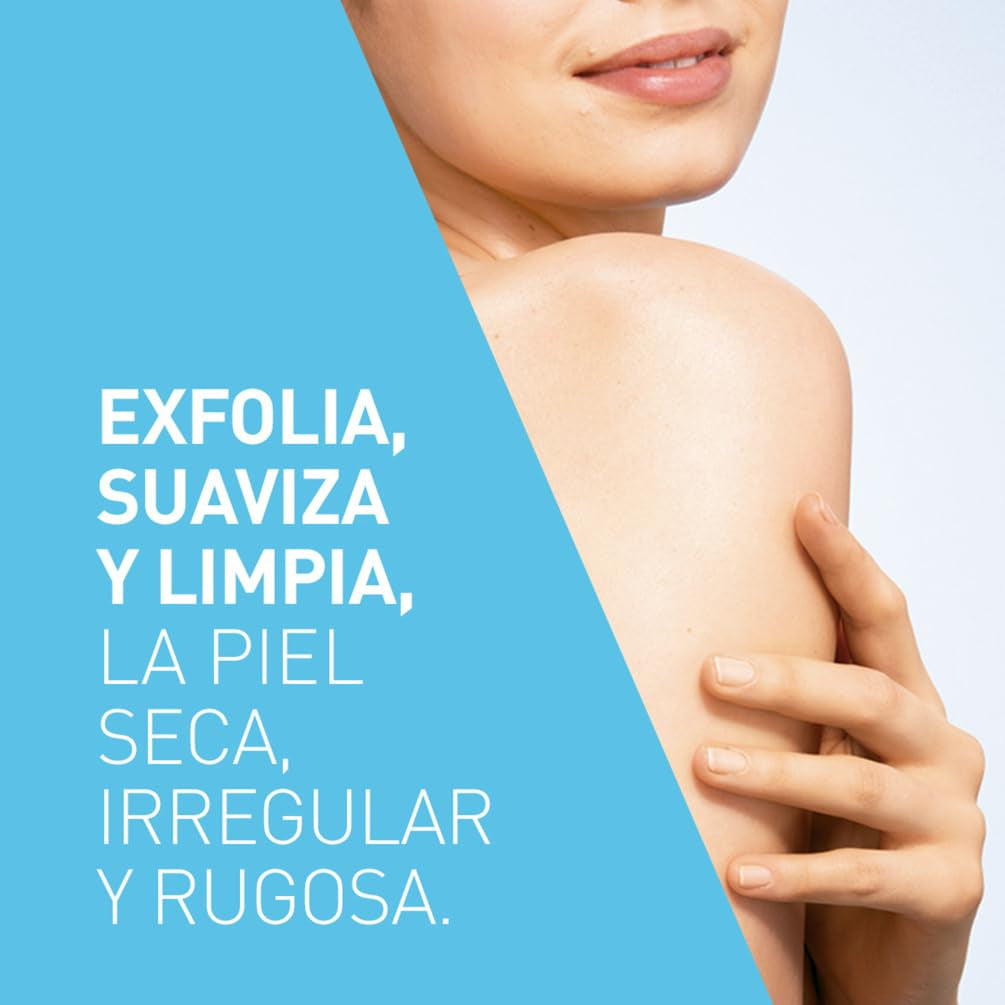 Cerave, Gel SA Limpiador Espumoso Anti-Rugosidades, Para Piel Seca, Rugosa E Irregular, Limpia Suavemente Y Exfolia, Enriquecido Con Ceramidas Esenciales, Ácido Salicílico Y Ácido Hialurónico, 562Ml