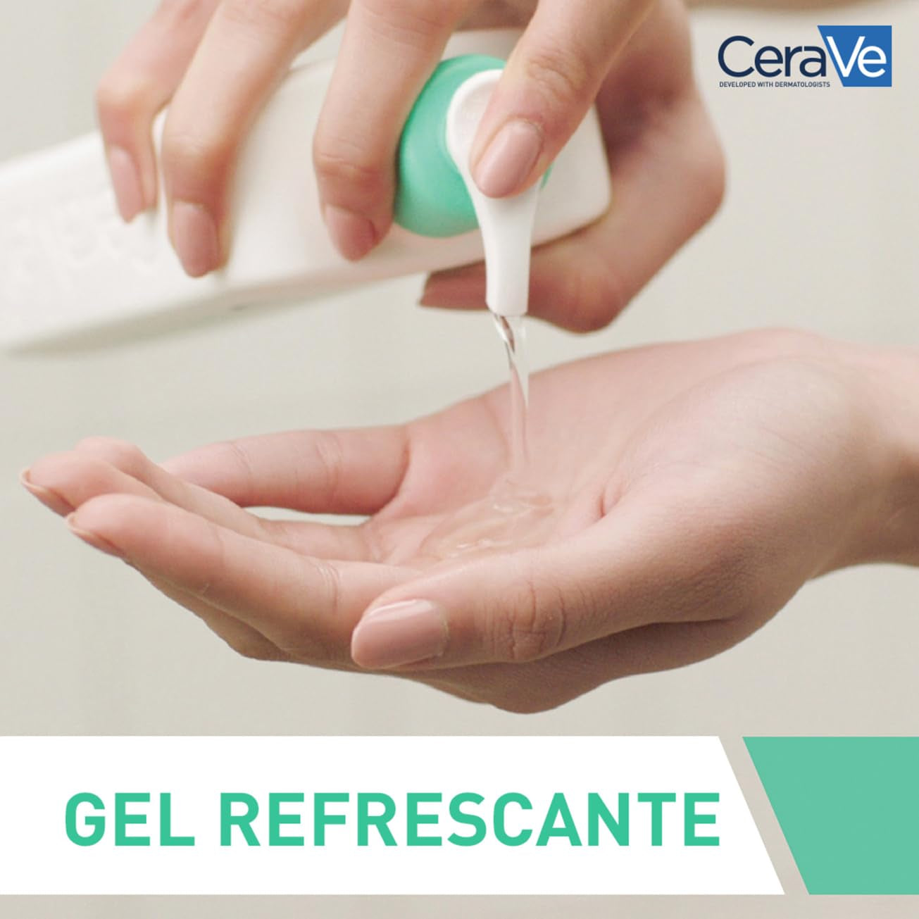 Cerave Gel Limpiador Espumoso, Para Piel Normal a Grasa, Elimina El Exceso De Grasa Y Suciedad, Enriquecido Con Ceramidas Esenciales, Niacinamida Y Ácido Hialurónico, Apto Para Rostro Y Cuerpo, 562Ml
